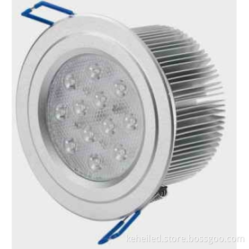 Dimmable LED downlight , 12X1W, 1169lm of Cool White external driver